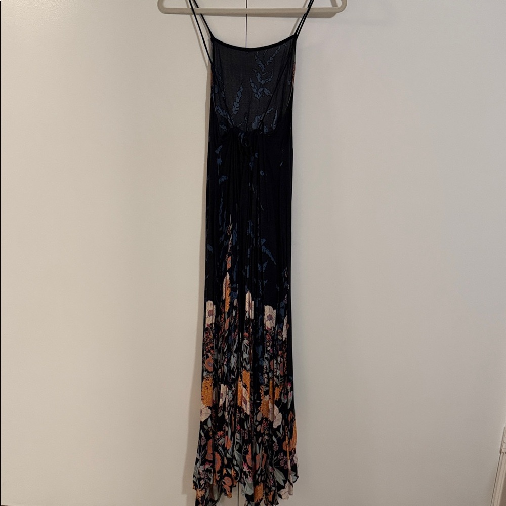 Free People Maxi Dress, Black/Multi - Picture 4 of 6